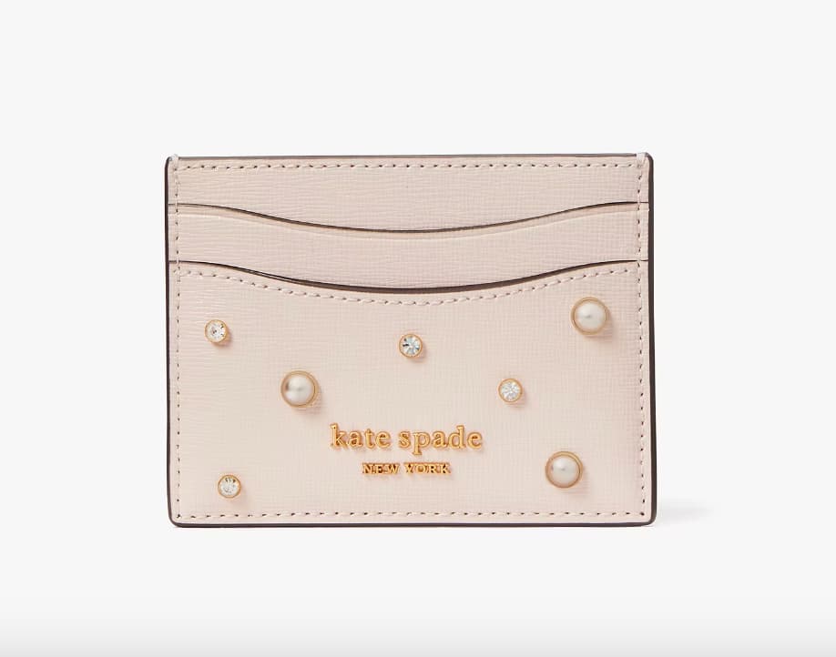 Kate Spade New York: Purl Embellished Card Holder